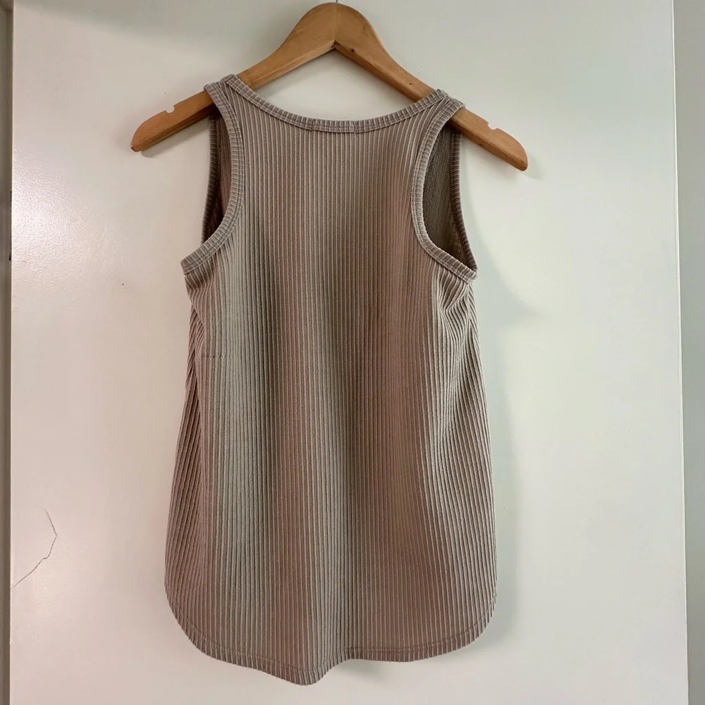 Women's Ribbed Tank Top - Picture 2 of 2
